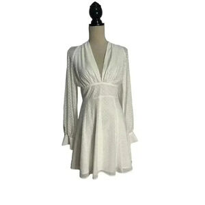 Yumi Kim Shore Thing Dress Size Med NWT white dot